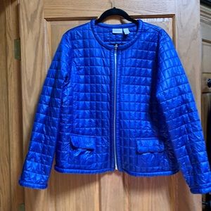 NWOT Zenergy by Chico’s lightweight puffer jacket
